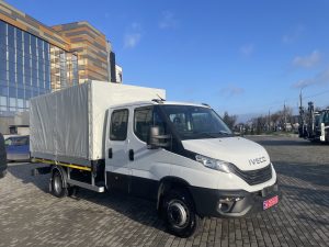 Автомобіль вантажний на шасі IVECO DAILY 60C16HD з бортовою тентованою платформою