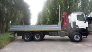 Автомобіль вантажний, бортовий спеціалізований, з краном-маніпулятором СТС PK 17.001 SLD 1